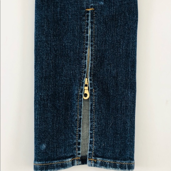 Frame Denim Le Garçon jean w/ side zippper 24 - Picture 5 of 8